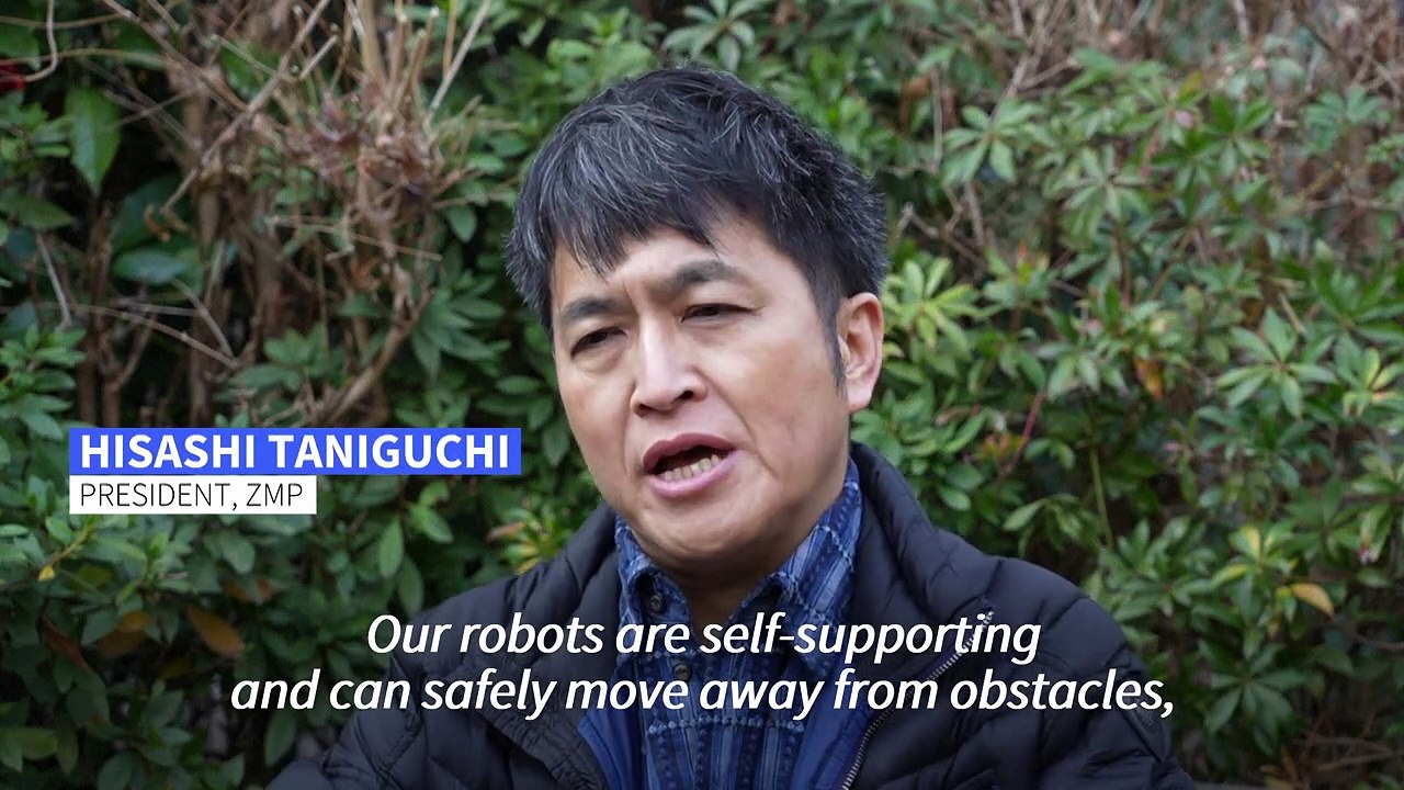 Japan rolls out delivery robots