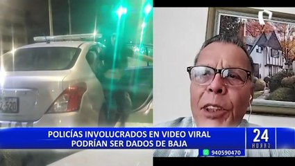 Download Video: PNP inicia investigación contra agentes policiales que subieron mujeres a patrullero