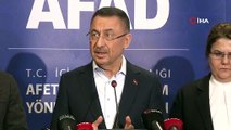 Cumhurbaşkanı Yardımcısı Oktay son durumu açıkladı: “Can kaybı sayımız 5 bin 894, yaralılarımız 34 bin 810 kişi”