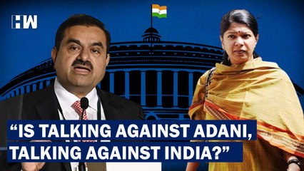 "Hindenburg Exposed Corporates In US and China Too, No One Said It Was Against Country": Kanimozhi