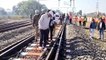 Train stopped, GM landed on rail track, checked line, point, crossing