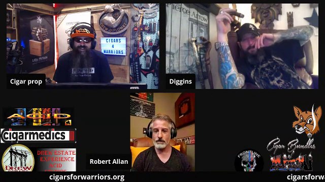 Robert Allan of Cigars For Warriors Interview, I'd Tap That Cigar Show Episode 27