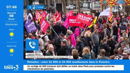 Réforme des retraites : L. Morin, CGT 29