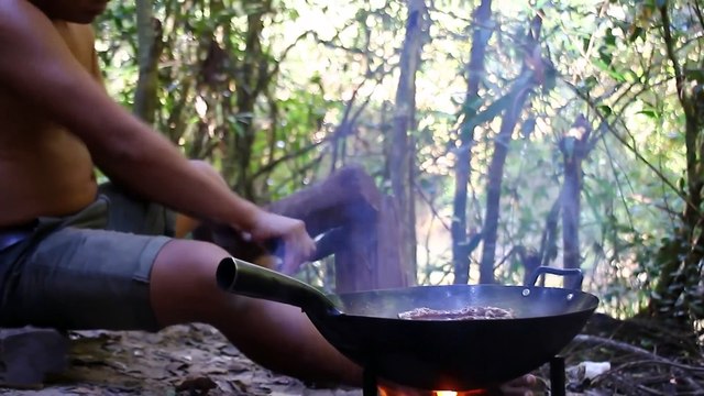 Cooking Easy BBQ Pork Ribs recipe in Pan Fry - Easy Bake Smoky BBQ Ribs in Oven eating so Delicious