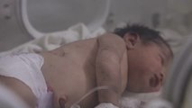 Rescatada una recién nacida entre los escombros del terremoto de Turquía