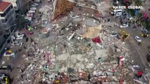 Kahramanmaraş'ta bir mahalle tamamen yok oldu: Ortaya çıkan içler acısı manzara havadan görüntülendi