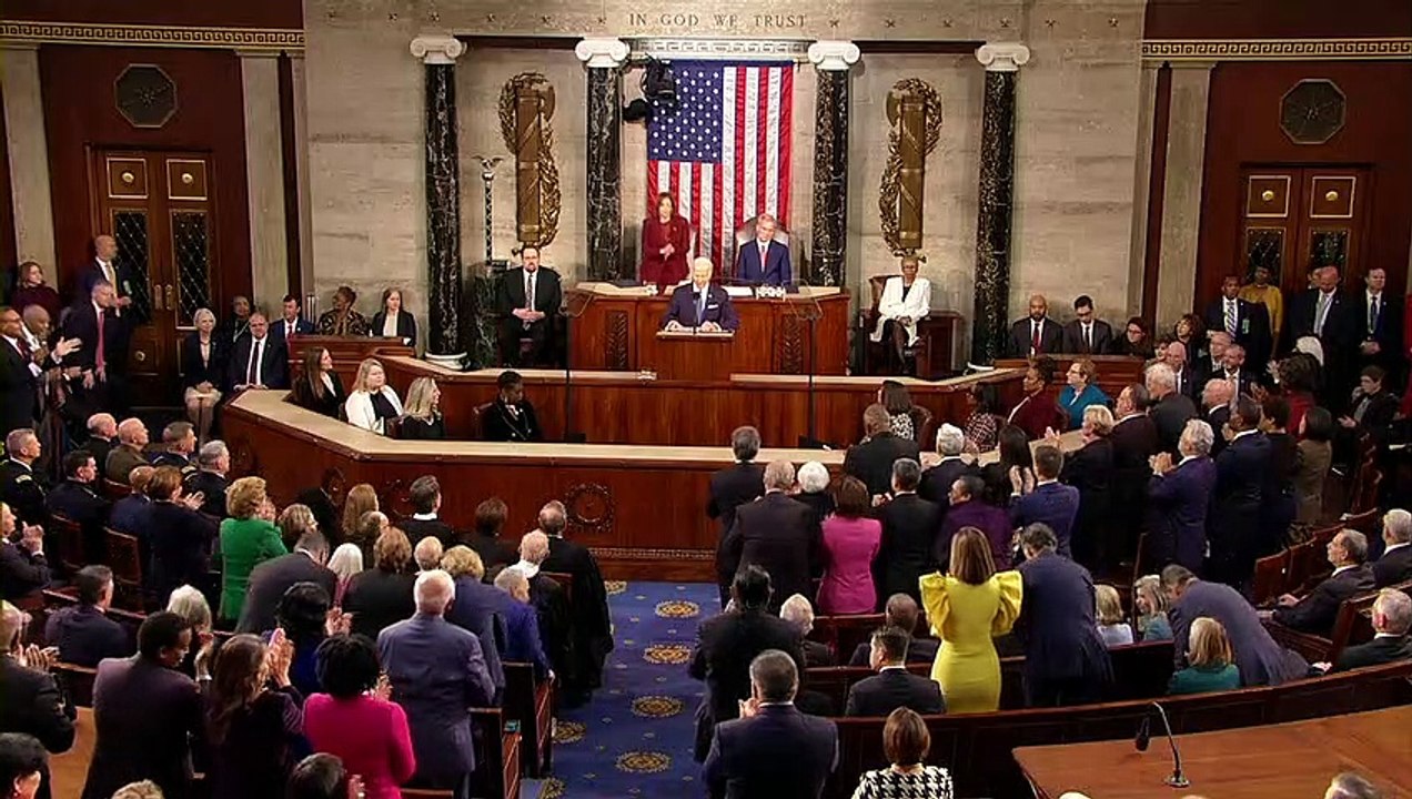 Biden geht in Rede zur Lage der Nation auf Republikaner zu