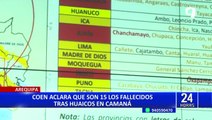 Huarochirí: vecinos arriesgan sus vidas al cruzar río Santa Eulalia