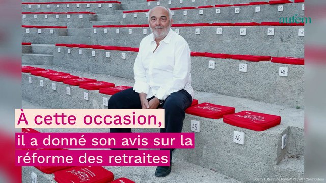 Gérard Jugnot et sa petite retraite : le comédien ironise Par rapport à tout ce que j’ai donné