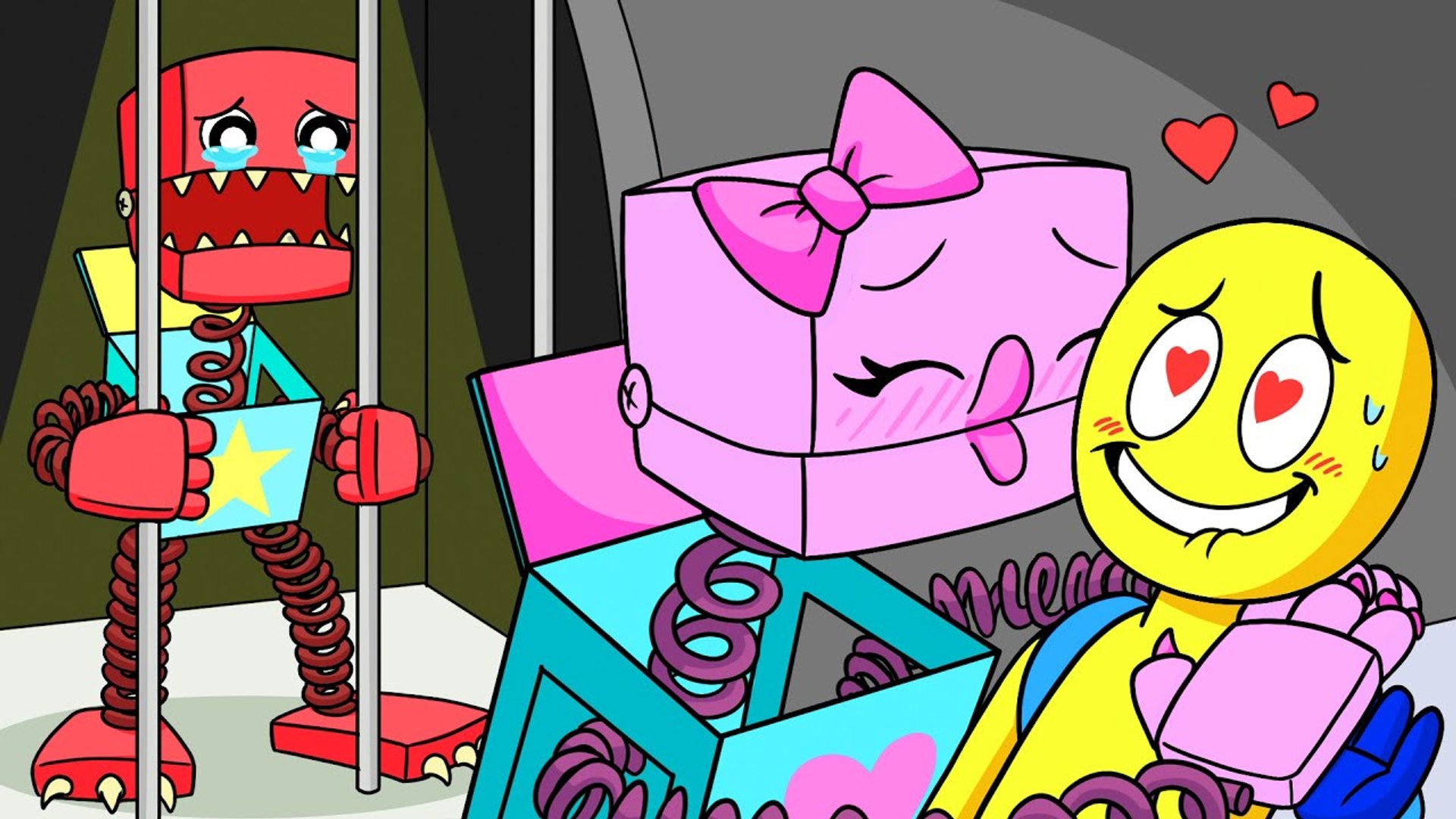 Boxy Boo Vs ROBOT Boxy Boo - Poppy Playtime Animation 