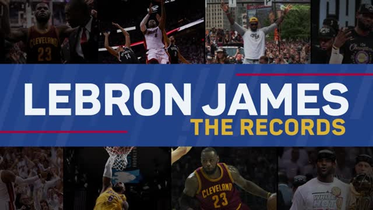 LeBron James - The numbers behind the records