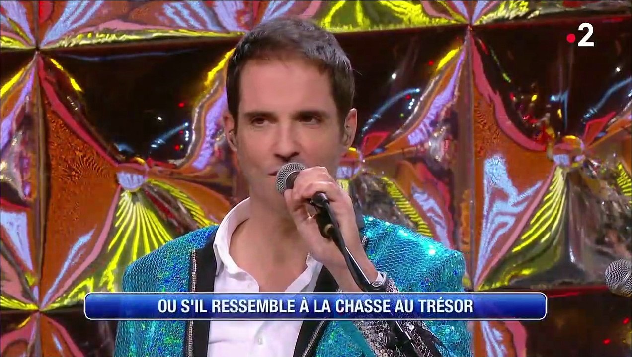 Séquence inédite sur le plateau de N'oubliez pas les paroles !