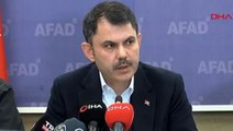 Bakan Kurum, deprem bölgesiyle ilgili son bilgileri aktardı