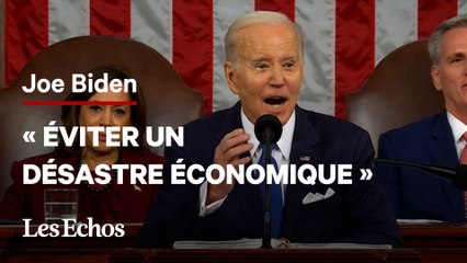 Joe Biden chahuté par des trumpistes au Congrès