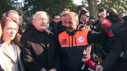 Kılıçdaroğlu, Osmaniyeli depremzedeleri ziyaret etti