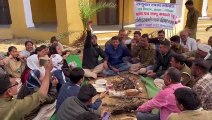 वन कर्मचारी ने की सरकार के खिलाफ की नारेबाजी, देखे वीडियो
