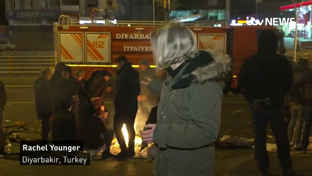 Turkish rescuers continue to dig as cries heard in rubble