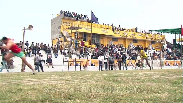 Racing sports at the rural olympics - Qila Raipur