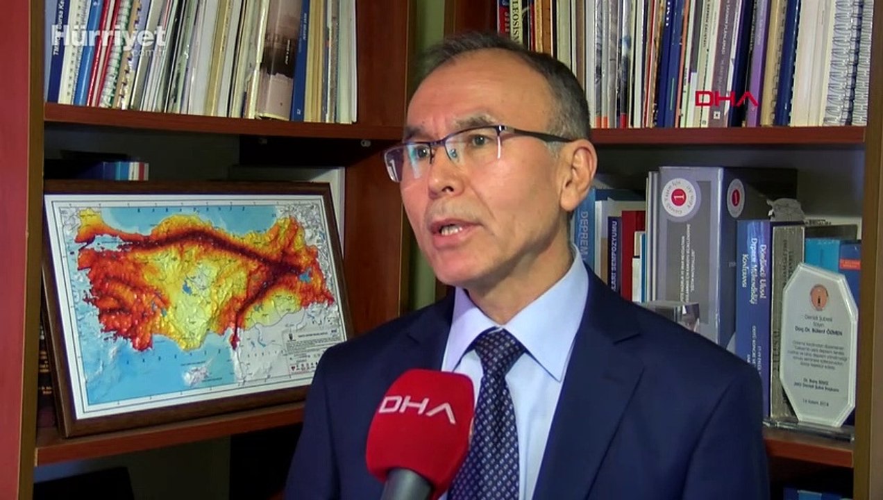 Doç. Dr. Bülent Özmen: Sismik boşluk olduğu birçok haritayla çıkarıldı