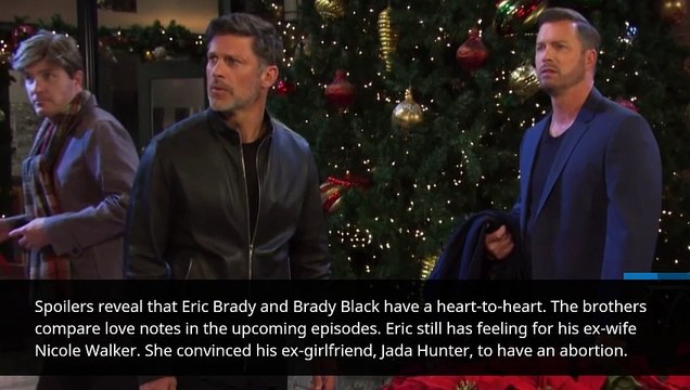 Days of our Lives Spoilers_ Eric & Brady Lament about Failed Love, Eric saves Ni