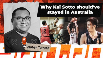 Why Kai Sotto should've stayed in Australia I Spin.ph