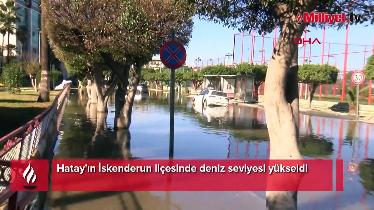 Deprem sonrası deniz suları yükseldi! İskenderun'da son durum