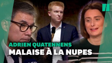 Adrien Quatennens à l’Assemblée, la NUPES mal à l’aise