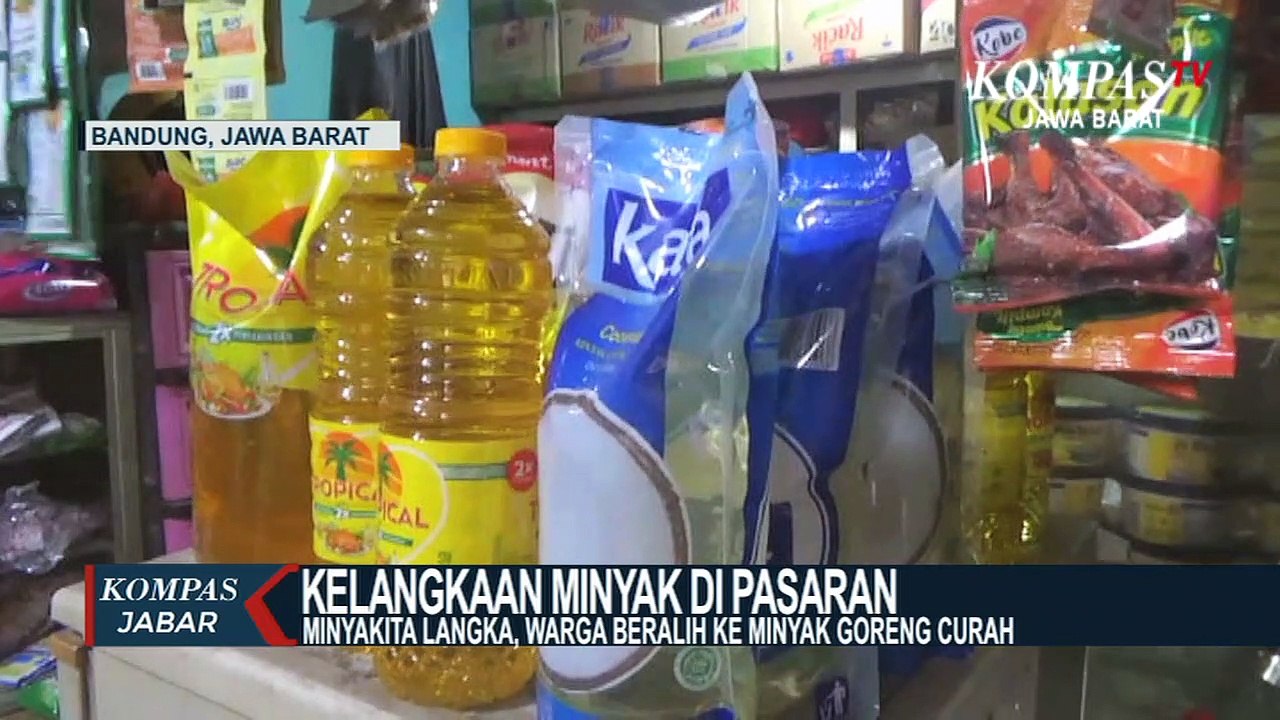 Minyak Goreng Minyakita Langka Di Jabar - Video Dailymotion