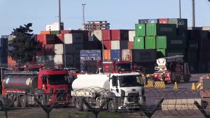 İskenderun Limanı'ndaki yangın kontrol altına alındı