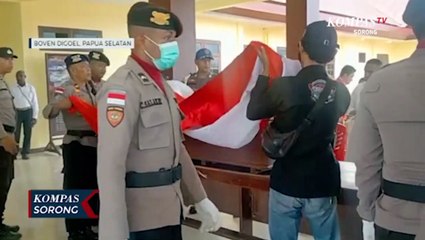 Jenazah Briptu Yohanes Matheus Dipulangkan Ke Daerah Asal