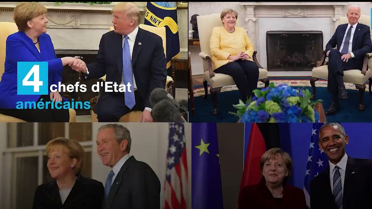 Retour sur le parcours d'Angela Merkel, lauréat...
