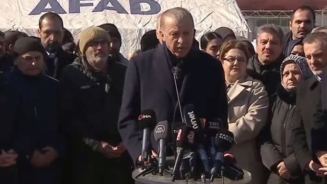 Cumhurbaşkanı Erdoğan Her aileye 10 bin lira yardım yapılacak