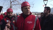 Esenyurt Belediye Başkanı Bozkurt, arama kurtarma çalışmasına katıldı
