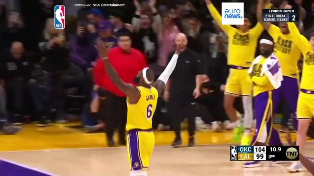 Леброн Джеймс — самый результативный игрок в истории НБА