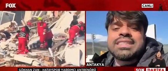 Gökhan Zan'ın çığlığı: Enkaz duruyor, kepçeler çalışmıyor