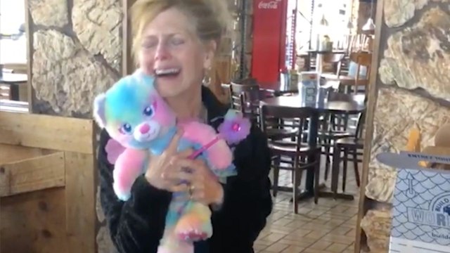 Mom Surprised With Build-A-Bear Containing Late Daughters Voice | Happily TV