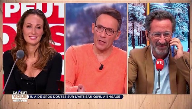 Julien Courbet balance sur l'une de ses chroniqueuses dans Ca peut vous arriver le mercredi 8 février 2023 sur M6