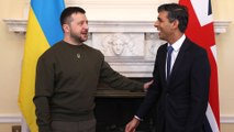 Guerre en Ukraine : Zelensky remercie le Royaume-Uni, « un des premiers pays » à avoir aidé Kiev