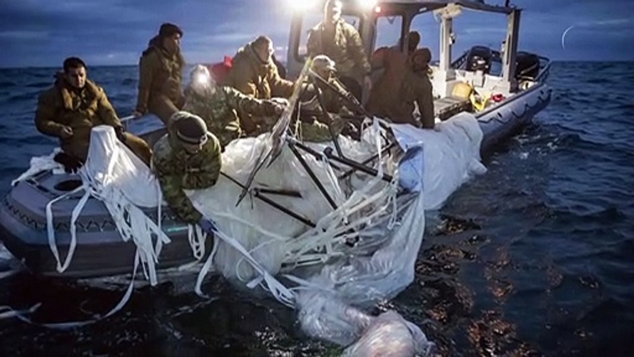 US-Marine veröffentlicht erste Fotos von chinesischem Ballon