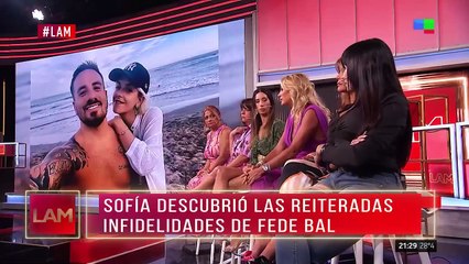 La infidelidad de Fede Bal que impactó en el mundo del espectáculo
