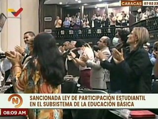 AN aprueba por unanimidad Ley de Participación Estudiantil en Subsistema de Educación Básica