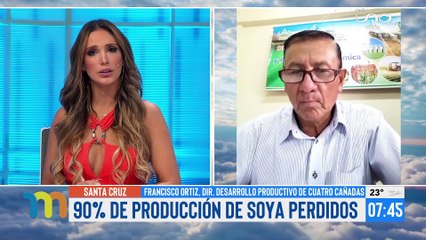 Inundaciones en Santa Cruz afectan el 90% de cultivos de soya