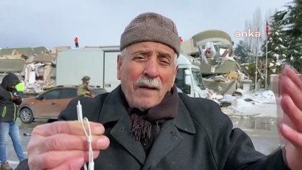 Malatya'da enkaz altındaki yakının çıkarılmasını bekleyen mühendis Kaya: Kağıt gibi üst üste çöken bir bina sistemi görüyoruz