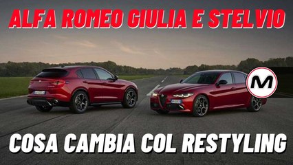 Alfa Romeo Stelvio e Giulia 2023: ecco cosa offre il restyling