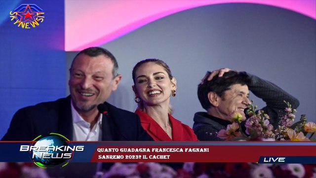 Quanto guadagna Francesca Fagnani Sanremo 2023? Il cachet