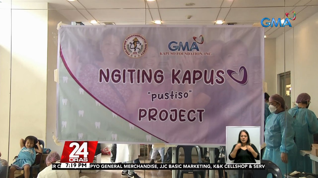20 benepisyaryo, nabigyan ng libreng pustiso sa ilalim ng "Ngiting Kapuso Project" ng GMA Kapuso Foundation | 24 Oras