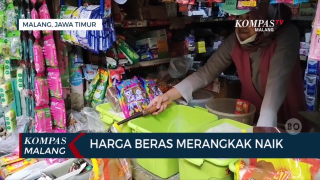 Harga Beras di Kota Malang Merangkak Naik