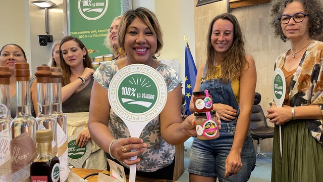 Label 100% La Réunion : Ou koné ousa i sort' et ou koné dan le pot lé 100% La Réunion