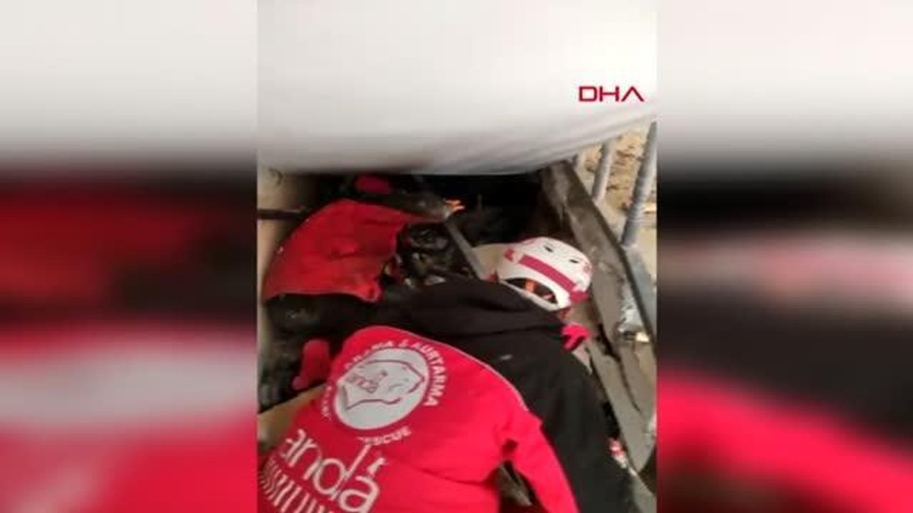 4 AYLIK AYŞE BEBEK ENKAZDAN BÖYLE KURTARILDI