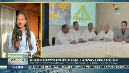 Médicos de República Dominicana rechazan aseguradoras AFP